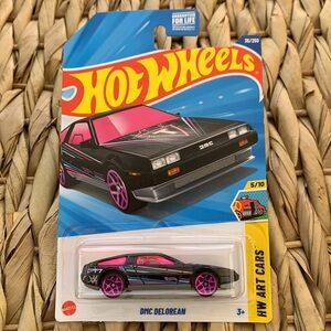 DMC DeLorean Hot Wheels HW Art Car Hotwheels New 2025